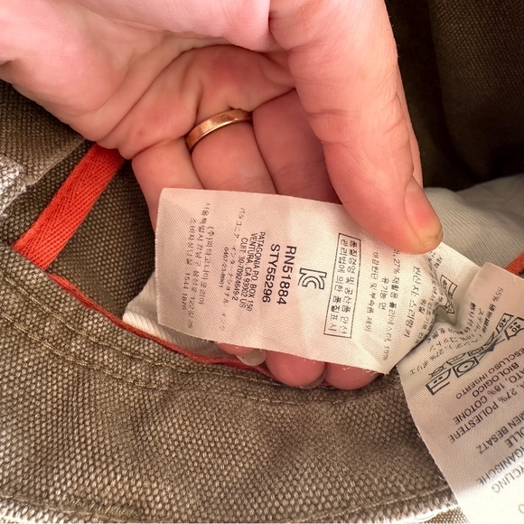 Patagonia men’s iron forge canvas double knee pants - Picture 7 of 7